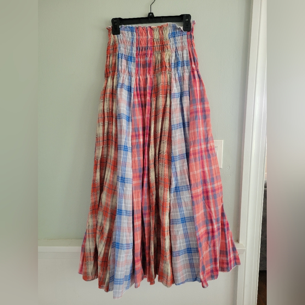 Like New Oli & Hali Cotton Ruched Skirt